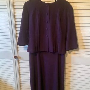 Julian Taylor mother of the bride dress, size 8P, measurementsA-A 21”,